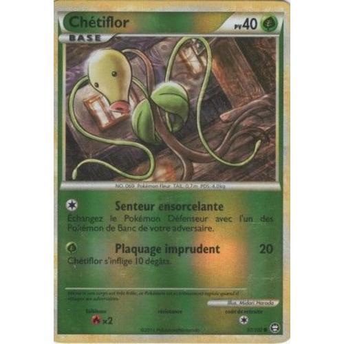 Carte Pokémon "Chétiflor" Pv40 Holo Reverse 57/102 on Productcaster.