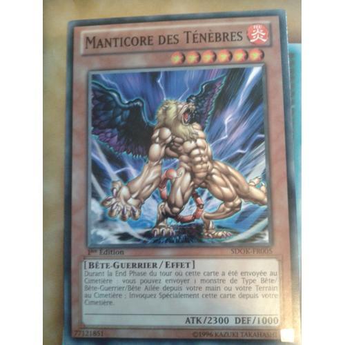 Manticore Des Ténèbres - Sdok-Fr005 - Commune on Productcaster.