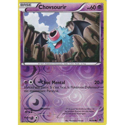 Carte Pokemon - Chovsourir - 36/98 - Reverse - Pouvoirs Emergents - on Productcaster.