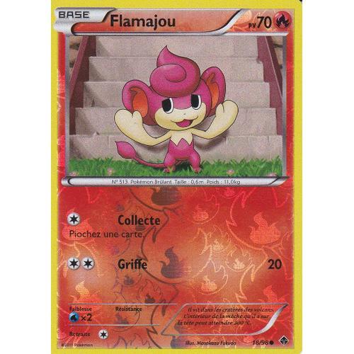 Carte Pokemon - Flamajou - 18/98 - Reverse - Pouvoirs Emergents - on Productcaster.