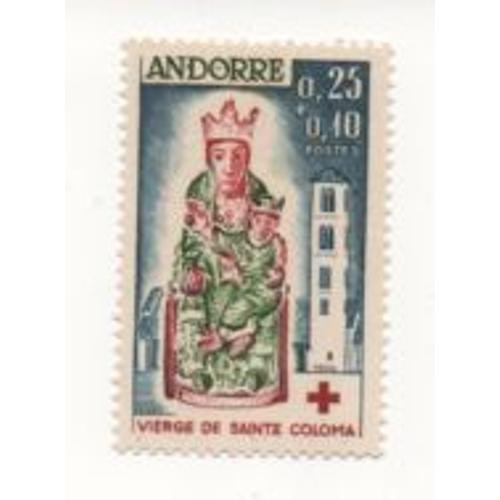 Andorre N° 172 Représentant La Vierge De Sainte Coloma on Productcaster.