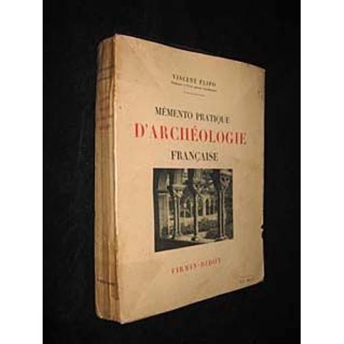 Mémento Pratique D Archéologie Française on Productcaster.