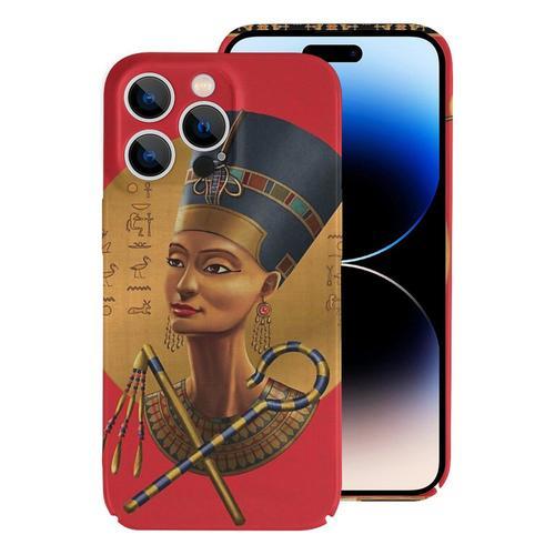 Iphone Samsung Coque Nefertiti Red Compatibilité Pour Étui 18 17 16... on Productcaster.