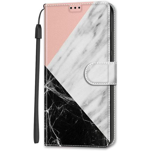 Cuir Coque Pour Samsung Galaxy A02s Antichoc Avec Support Clapet De... on Productcaster.