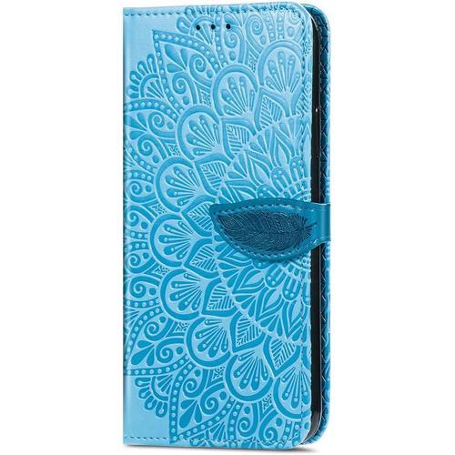 Coque Pour Sharp Aquos V6, Housse En Cuir Pu Premium Portefeuille D... on Productcaster.