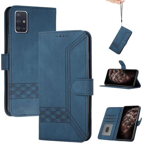 Coque Pour Samsung Galaxy A71 4g,Portefeuille Etui Housse En Cuir P... on Productcaster.