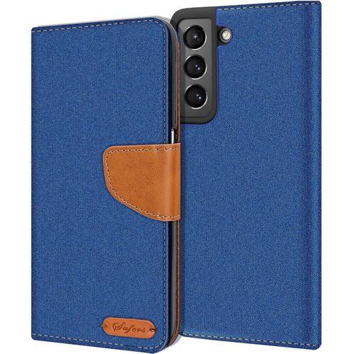 Coque Pour Samsung S21, Etui Portefeuille Compatible Avec Samsung G... on Productcaster.