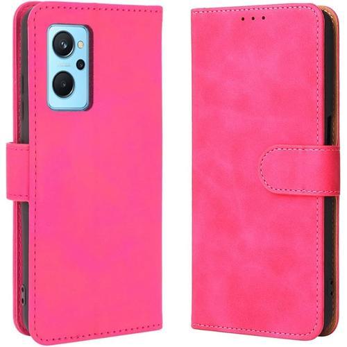 Coque Pour Oppo Realme 9i, Etui En Cuir Pu Housse De Protection Ant... on Productcaster.