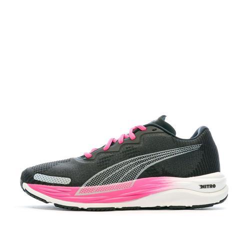 Chaussures De Running Noir/Rose Femme Puma Velocity Nitro 2 - 41 on Productcaster.