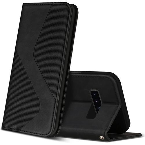 Coque Pour Samsung Galaxy S10, Premium Etui Housse En Cuir De Prote... on Productcaster.