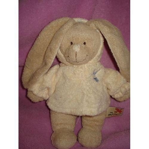 Lapin Longues Oreilles Doudou Nicotoy Beige Marron 24 Cm Sans Compt... on Productcaster.