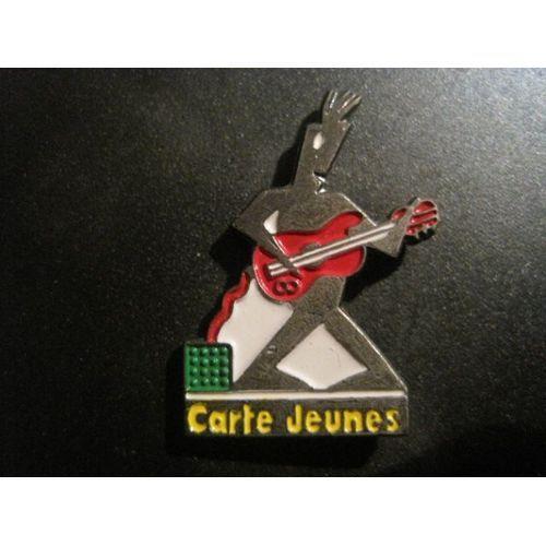 Pin's Carte Jeune on Productcaster.