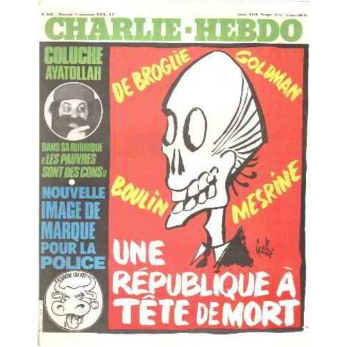 Charlie Hebdo N° 469 on Productcaster.