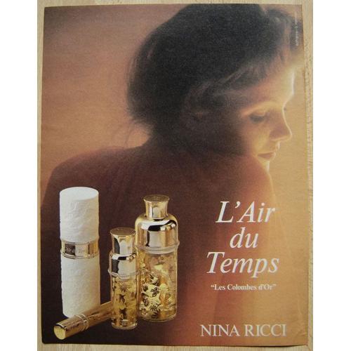 Publicité Papier - Parfum L' Air Du Temps De Nina Ricci De 1986 on Productcaster.