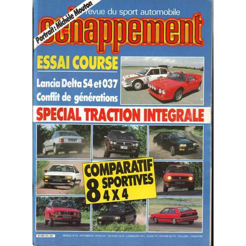 Echappement N°215: Revue Du Sport Automobile. Septembre 1986 on Productcaster.