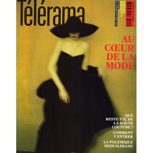 Télérama 3298:La Mode,Haute Couture,Hedi Slimane,Jean Echenoz,Afriq... on Productcaster.