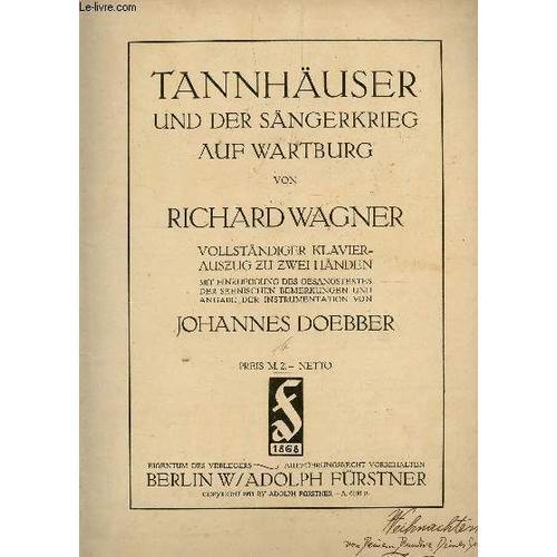 Tannhäuser Und Der Sangerkrieg Auf Waterburg on Productcaster.