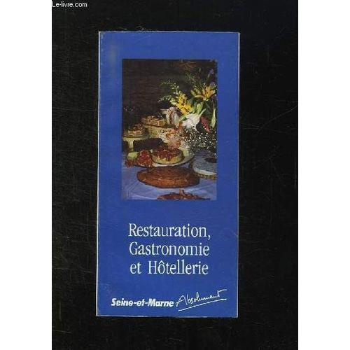 Restauration, Gastronomie Et Hotellerie. on Productcaster.