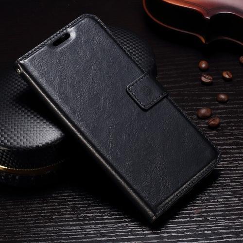 Etui Type Portefeuille Noir Motorola Moto G5s Avec Rabat Latéral Fo... on Productcaster.