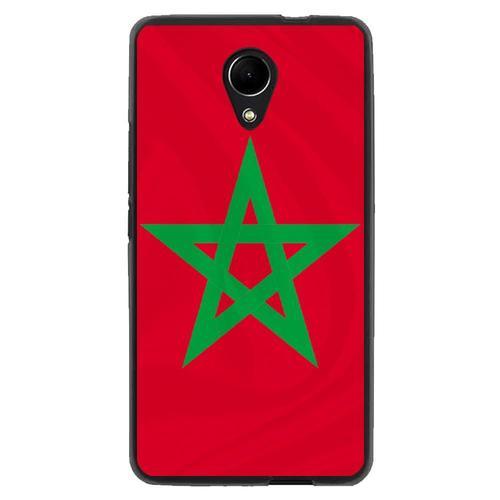 Coque Souple Pour Wiko Robby Avec Impression Motifs Drapeau Du Maroc on Productcaster.