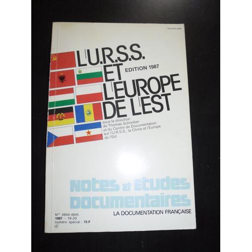 L'urss Et L'europe De L'est Édition 1987 on Productcaster.