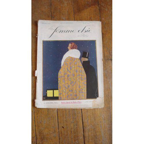 "La Femme Chic À Paris",Revue De Mode 1924,Numero Special Hiver. on Productcaster.