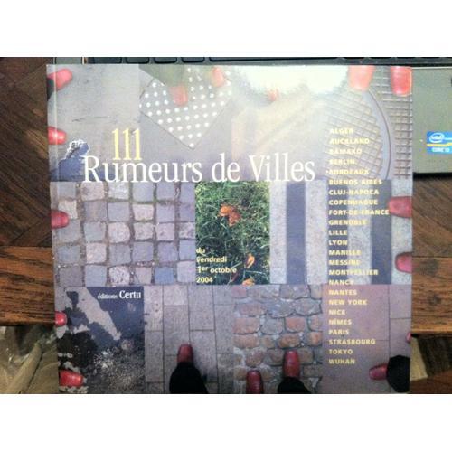 111 Rumeurs De Villes on Productcaster.