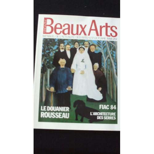 Beaux Arts Magazine 1984, Le Douanier Rousseau, N° 17 on Productcaster.