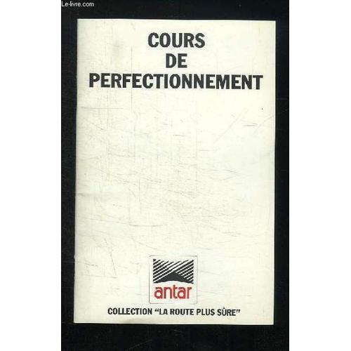 Cours De Perfectionnement. on Productcaster.