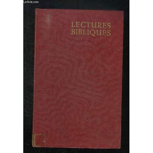 Lectures Bibliques L Histoire Du Salut. Nouvelle Edition. on Productcaster.