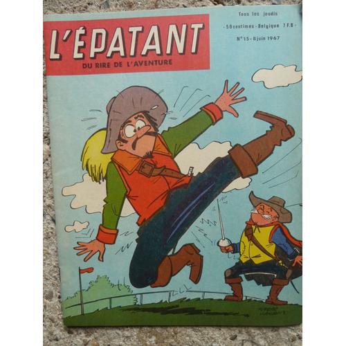 L'épatant Du Rire De L'aventure N°15 (30/03/1967) on Productcaster.