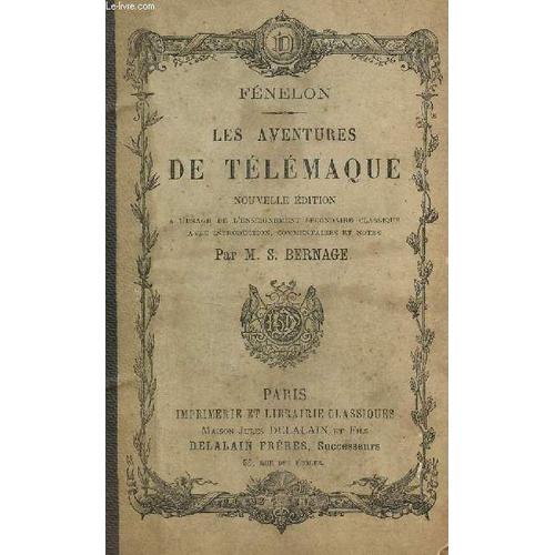 Les Aventures De Telemaque - A L'usage De L'enseignement Secondaire... on Productcaster.