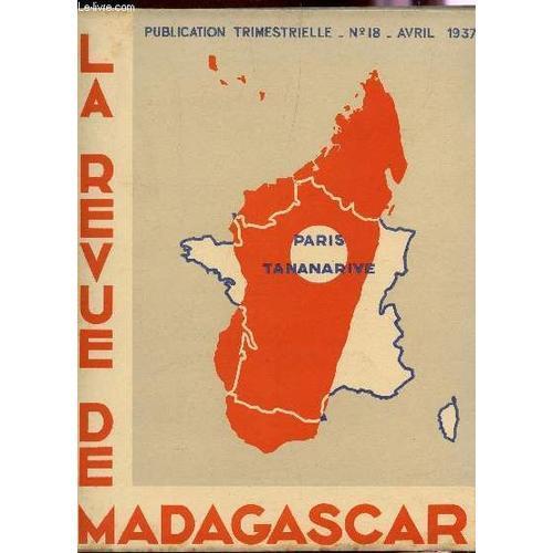 La Revue De Madagascar - N°18 - Avril 1937 / Les Industries De La ... on Productcaster.