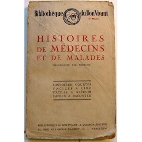 Histoires De Médecins Et De Malades on Productcaster.