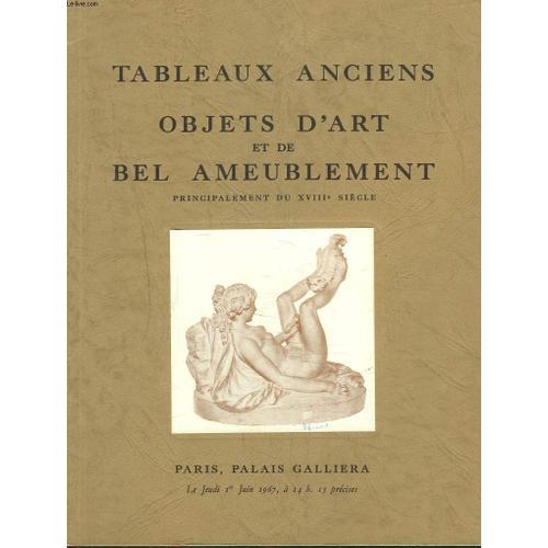 Objets D'art Et De Bel Ameublement Principalement Du Xviiie Siecle.... on Productcaster.