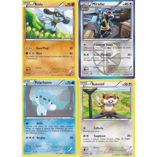 Lot De 4 Cartes Pokemon - Tempete Plasma - on Productcaster.