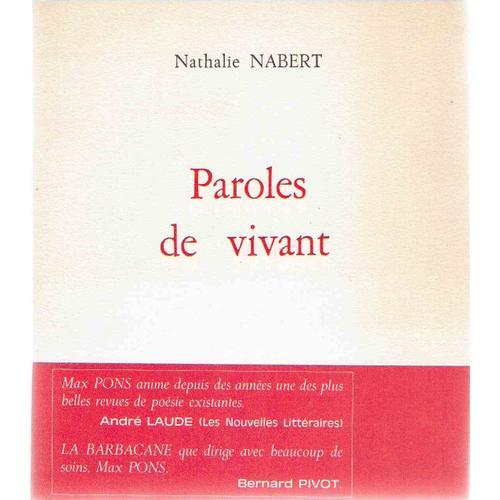 Paroles De Vivant on Productcaster.