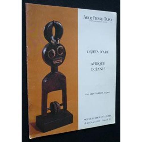 Objets D'art. Afrique. Océanie. Nouveau Drouot Paris, 23 Mai 1990 on Productcaster.