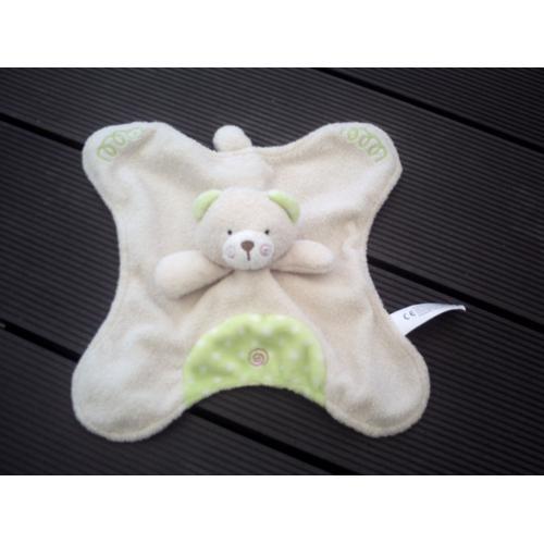 Doudou Plat Tete D Ours on Productcaster.