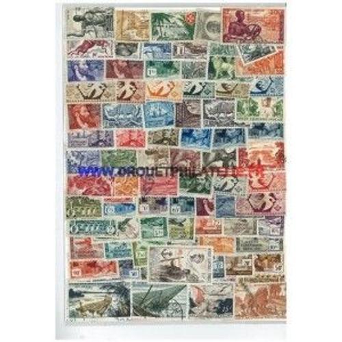 Afrique Equatoriale Francaise - 200 Timbres Differents on Productcaster.