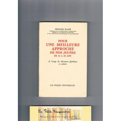 Pour Une Meilleure Approche De Nos Jeunes De 14 À 18 Ans - A L'usag... on Productcaster.