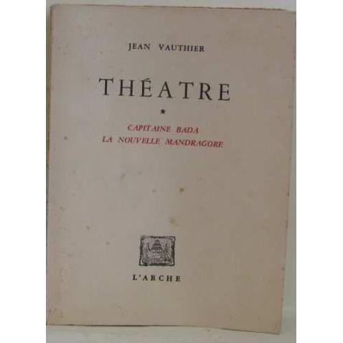 Theatre. Capitaine Bada -La Nouvelle Mandragore. on Productcaster.