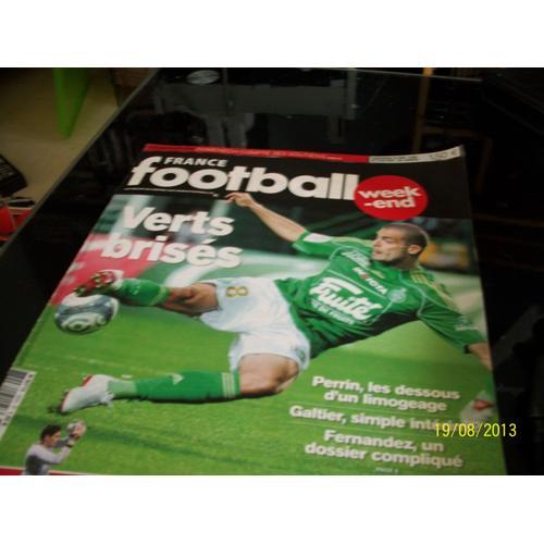 France Football N° 3323 : Saint-Étienne "Verts Brisés", Galtier, ... on Productcaster.