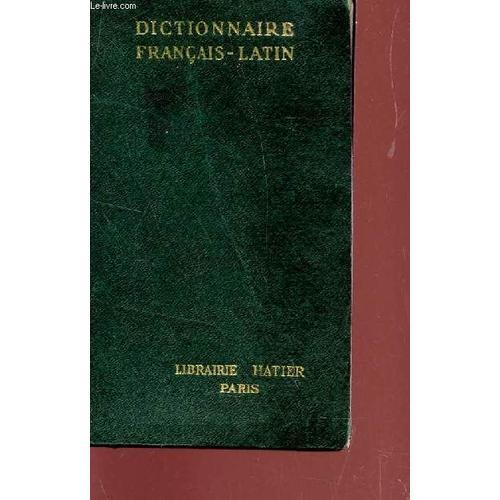 Dictionnaire Francais-Latin. on Productcaster.