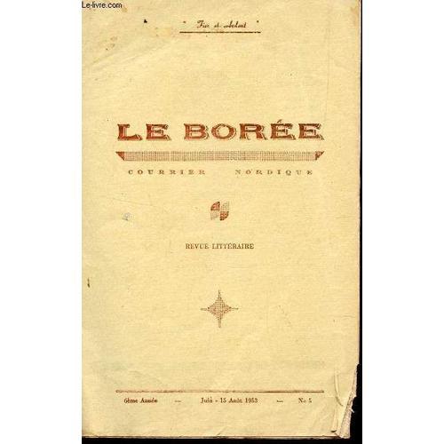 Le Boree, Courrier Nordique / 6e Annee - Juin-15 Aout 1953 - N° 5 /... on Productcaster.