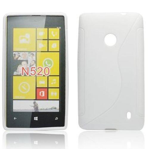 Coque Tpu Type S Pour Nokia Lumia 520 - Transparent on Productcaster.