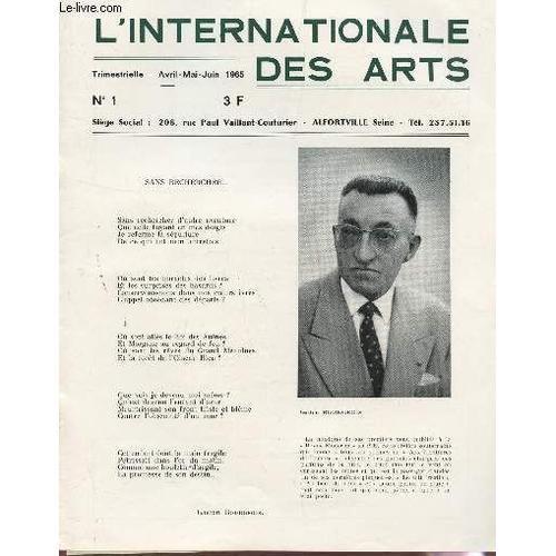 L'internatinale Des Arts - N°1 - Avril-Mai-Juin 1965 / Les Marchand... on Productcaster.