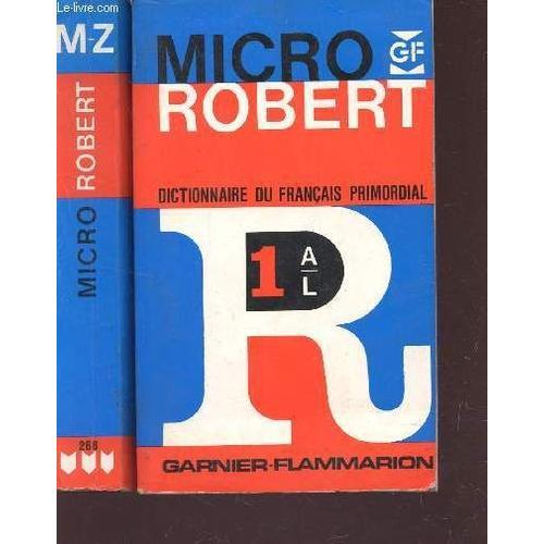 Micro Robert - Dictionnaire Francais Primordial - En 2 Volumes : To... on Productcaster.