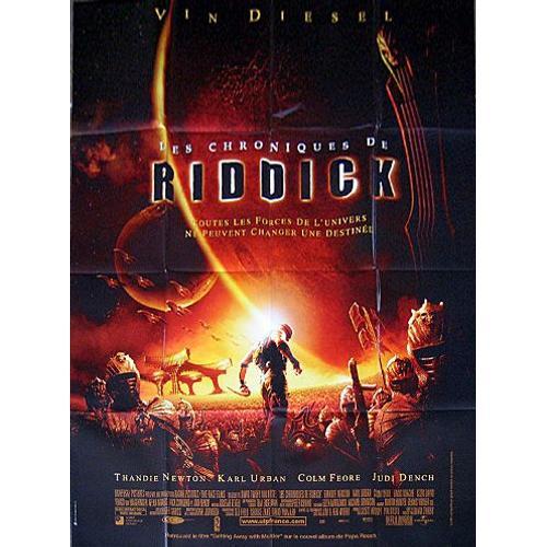 Les Chroniques De Riddick : Affiche Originale Grand Format 120x160 Cm on Productcaster.