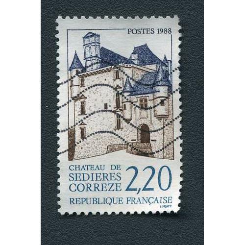 Timbre France Année 1988 Oblitéré N°2546 on Productcaster.